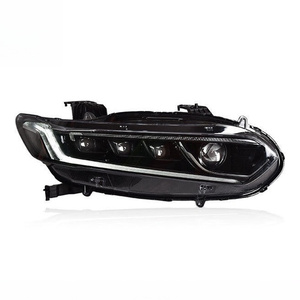 Luces de dirección de lente LED, accesorios de coche para <span class=keywords><strong>Honda</strong></span> Ten Generation Accord, montaje de faros 18-22, luces de circulación diaria modificadas - Product Image 2