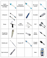Appareil de microdermabrasion Care You Hydra Diamond, technologie d'aspiration ABS, écran tactile 15 pouces, fonctions d'hydrofacial et de dermabrasion