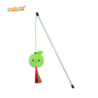 Famipet Fabricant – Nouveau jouet interactif pour chaton, design fruits thème printemps, bâtonnet de chat avec herbe à chat
