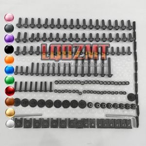 Kit de boulons de carénage en acier inoxydable pour <span class=keywords><strong>KAWASAKI</strong></span> <span class=keywords><strong>NINJA</strong></span> KLE650 Versys <span class=keywords><strong>650</strong></span> KLE <span class=keywords><strong>650</strong></span> CC <span class=keywords><strong>22</strong></span> 23 24 25 26 2022 2026 Vis et écrous de carrosserie - Product Image 1