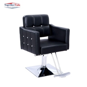 Fauteuil de Salon Professionnel en Similicuir Rotatif et Réglable en Hauteur avec Repose-Pieds – Vente en Gros, Abordable et Durable - Product Image 1
