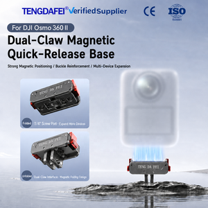 Adaptador de Base Magnética de Liberación Rápida para Cámaras DJI Osmo 360 II / <span class=keywords><strong>Action3</strong></span> / 4 / 5P / 6 / Nano Action, Accesorios de Expansión - Product Image 1