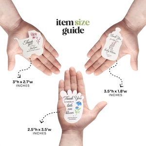 Recuerdos <span class=keywords><strong>de</strong></span> Fiesta en Forma <span class=keywords><strong>de</strong></span> Carruaje Plantable <span class=keywords><strong>de</strong></span> Papel con <span class=keywords><strong>Semillas</strong></span> Rosa con el Logotipo 'Gracias por Ayudarnos a que Nuestra Alegría Creciera' para Revelación <span class=keywords><strong>de</strong></span> Género y Cumpleaños - Product Image 2