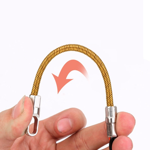 Bán buôn vật nuôi cá băng độ đàn hồi cao OD 4mm * 5m dài thợ điện mùa xuân dây threader Cá Băng Cáp puller dây - Product Image 4