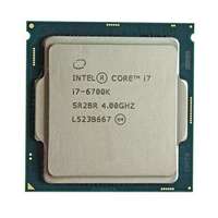Processeur Intel Cpu I7-6700K Intel Core I7-7600K 4.0GHz Quadricœur LGA 1151 90W 14nm I7 6700K Processeur de bureau