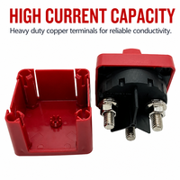 Interrupteur de déconnexion de batterie 6006 à 6011, interrupteur rotatif d'isolement pour couper l'alimentation, pour voiture, camping-car, bateau, yacht, modification marine