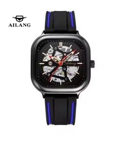 Montre mécanique automatique squelette AILANG pour homme, double face, lumineuse, étanche 3 ATM, montre-bracelet de sport - Product Image 3