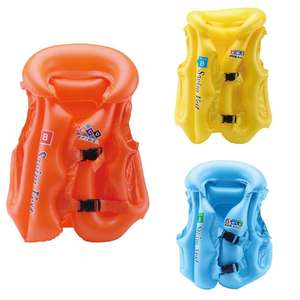 Chaleco Salvavidas Inflable <span class=keywords><strong>para</strong></span> Niños, Cinturón <span class=keywords><strong>de</strong></span> Natación, Anillo <span class=keywords><strong>de</strong></span> Natación, Flotador Inflable <span class=keywords><strong>para</strong></span> Deportes Acuáticos al Aire Libre - Product Image 4