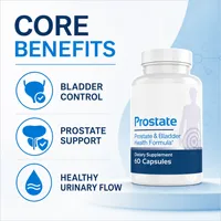 Complément alimentaire pour la santé de la prostate et de la vessie chez l'homme, Urox-P, mélange exclusif, zinc, cuivre, vitamine D3, formule de soutien urinaire