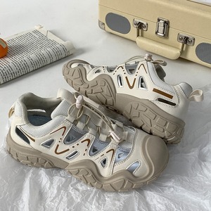 รองเท้าวิ่งพื้นหนาขายส่งจากโรงงาน ขายดี ระบายอากาศได้ดี ผลิตจากผ้าตาข่ายและ PU พื้นรองเท้าด้านนอกทำจากยาง หลายสี ใส่ได้ทุกวัน - Product Image 1