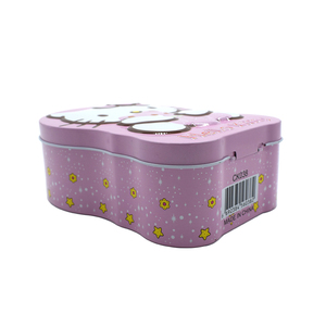 Boîte en métal de promotion en forme de voiture et de coeur pour jouets produit en étain carré pour l'utilisation de sandwich à la gelée de pain de chewing-gum de thé - Product Image 3