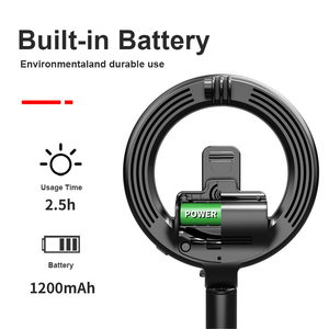 Đèn Selfie Ring Tripod Có Thể Kéo Dài Đèn LED Fill Light Đèn Làm Đẹp Gấp Di Động Monopod Có Thể Điều Chỉnh Nhiệt Độ Màu Từ Xa - Product Image 6