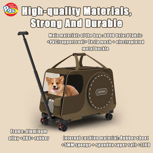 Groothandel Luxe Wandelwagen Voor Huisdieren Leverancier China Aangepaste Wandelwagen Voor Oudere Honden - Product Image 4