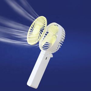 Ventilador Portátil de Mano Recargable por USB, Plegable, 3 Velocidades, 3-4 Horas de Duración, Compatible con Automóviles, Caravanas, Viajes, Oficina, Hogar y Exteriores - Product Image 3