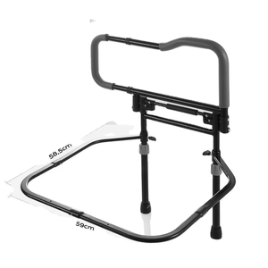 Hot Sale Senior <b>Bed</b> Assist <b>Rail</b> for Elderly Adults Safety <b>Side</b> Railings <b>Bed</b> Used Metal Size 80 Inches Long Patient Adjustable - Product Image 1