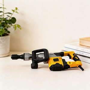 <span class=keywords><strong>Martillo</strong></span> <span class=keywords><strong>Demoledor</strong></span> Eléctrico de Alto Impacto de Grado Industrial <span class=keywords><strong>50J</strong></span>, 2400W, Motor de Cobre Puro, Lubricación por Aceite para Concreto y Roca - Product Image 1