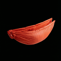 Couverture matelassée 4-en-1 portable pour le trail, poncho, sac de couchage, sous-édredon de hamac, couette gonflable d'extérieur pour la randonnée, le camping, les voyages, vente en gros, OEM