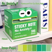 Tablet Tulis Portabel Papan Kreatif Memo Tempel Lepas Tempel Praktis Gulungan Memo Stiker Label Kemasan Kustom