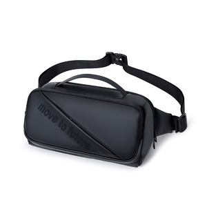 Sac de téléphone étanche unisexe avec fermeture éclair, design pratique à porter en bandoulière, sacs pour hommes, grande capacité, sac messager - Product Image 2