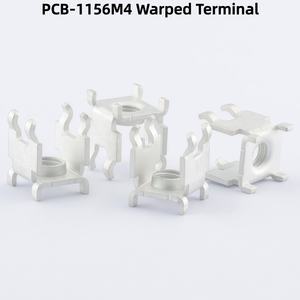 Bornier <span class=keywords><strong>à</strong></span> pattes courbées <span class=keywords><strong>à</strong></span> bride PCB-1156M4, système de gestion de batterie (BMS) pour véhicule électrique basse vitesse, borne en laiton - Product Image 4