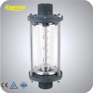 Débitmètre rotamètre portable à ultrasons numérique pour gaz azote, eaux usées, produits chimiques et eau comprimée, avec tube en verre - Product Image 4