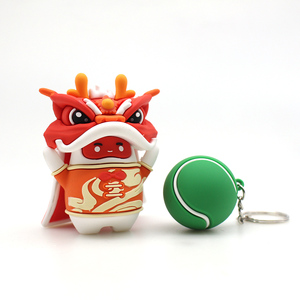 بيع بالجملة مخصصة البلاستيك PVC المطاط لطيف مصغرة تنس كرة السلة حذاء صغير مفتاح سلسلة <span class=keywords><strong>3D</strong></span> حذاء رياضي صغير المفاتيح - Product Image 5