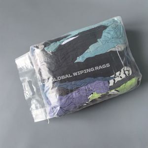 Trapos de Limpieza Industriales de Vellón de Colores Mezclados, Paños de Algodón de Colores, Paños Mixtos 10KG 25KG 100KG - Product Image 1