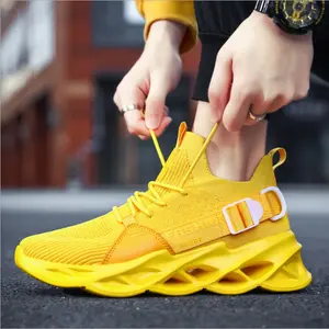 Wholesale factory air Men's sneakers spring/summer 2021 new running sneaker mid-help casual sports shoes