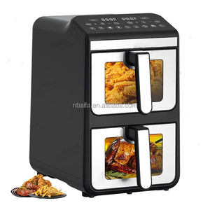 Aifa หม้อทอดไร้น้ำมัน<span class=keywords><strong>2</strong></span>ช่อง, หม้อทอดไร้น้ำมันพร้อมตะกร้าคู่10L 8L 9L สองโซน - Product Image 6