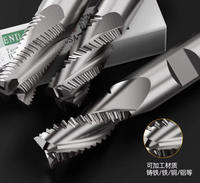 Kit de fraises CNC indexables |   Fraise à queue haute vitesse à queue conique 2MT, revêtement TiCN, 118°, pour fraisage grossier synthétique