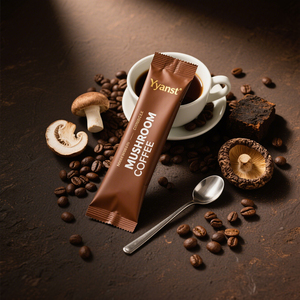 Café de hongos orgánico natural OEM con melena de León Chaga para aumentar la claridad mental, enfoque, soporte inmunológico, café de hongos - Product Image 3