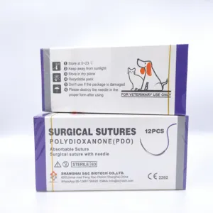 Surgical Chromic Catgut Silk Nylon Polypropylene Sutures FOR PET