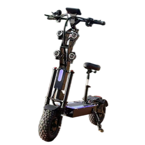 Nuevo Scooter <span class=keywords><strong>El</strong></span>éctrico Todoterreno 2025, 72V, Batería Grande, Plegable y Ajustable, Portátil, con Asiento y Faro Multilámpara - Product Image 2