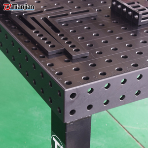 <span class=keywords><strong>Mesa</strong></span> de Soldadura 3D de Hierro Fundido de Alta Resistencia con Placas de Herramental de 16 mm de Alta Precisión <span class=keywords><strong>para</strong></span> Plantillas y Fijaciones - Product Image 3