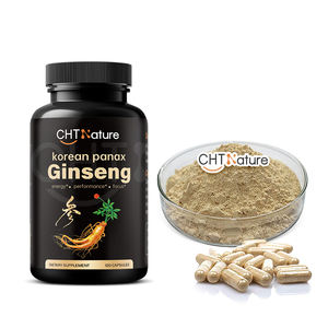 CHTNature OEM kırmızı kore Panax Ginseng özü ginsenonature 120 kapsül Ginseng kapsül - Product Image 2