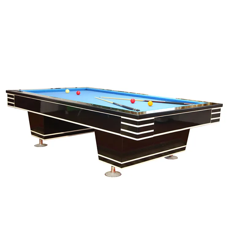 Imported high elastic rubber cushion 9ft solid wood Korean carom billiard table for sale