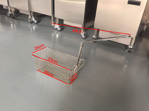 OFG-321 Nouvelle <span class=keywords><strong>friteuse</strong></span> à gaz commerciale de haute qualité pour restaurants de restauration rapide, en acier inoxydable, <span class=keywords><strong>cuve</strong></span> unique, capacité de 25 L, haute performance - Product Image 4