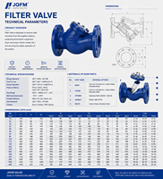 Filtro de Canasta DN400 con Brida de Acero Inoxidable 304 de Alta Capacidad y Flujo Ultra Rápido para Tuberías Industriales, Válvula, Proveedor OEM