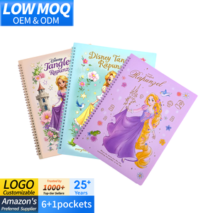 Trung Quốc Custom made phim hoạt hình thiết kế trẻ em bền chức năng cuộn dây không thấm nước 6 + 1 thư mục - Product Image 1