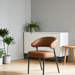 <span class=keywords><strong>Chaise</strong></span> de salle à manger industrielle rétro en <span class=keywords><strong>fer</strong></span> <span class=keywords><strong>forgé</strong></span> avec coussin en cuir épais, idéale pour bar, restaurant, loft ou maison. - Product Image 3