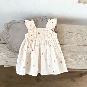 Áo ba lỗ mùa hè phong cách INS 2025, kiểu Bắc Âu, dành cho bé gái, đáng yêu, phong cách công chúa, ngọt ngào, chân váy thường ngày - Product Image 4