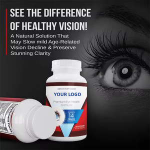Supplément nutritionnel pour les yeux, 60 gélules pour adultes, sécheresse oculaire occasionnelle avec lutéine, soutient les soins de santé de la <span class=keywords><strong>vision</strong></span> - Product Image 5