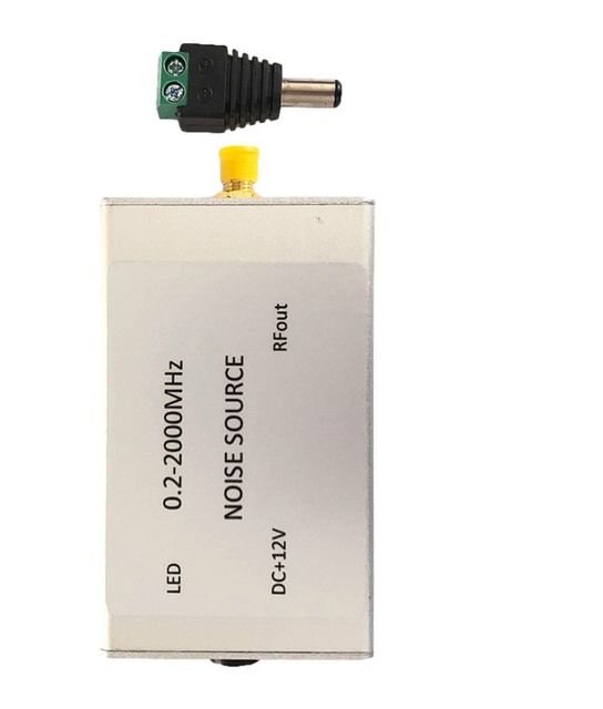 Packbox 0.2-2000MHZ RF Noise Signal Generator Noise Source Simple Spectrum Source Jammer