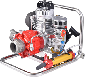 Timecore WBS-W18/5.7-2DS-2 Emergency Fire <b>Pump</b> 350Lmin Portable Gasoline Water <b>Pump</b> for Fire Rescue - Product Image 2