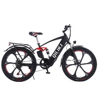 Bicicleta Eléctrica de 2 Ruedas de 26 Pulgadas con Certificación CE, la Más Vendida de Fábrica, con Gran Autonomía para Desplazamientos Urbanos, para Adultos