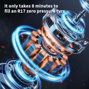 <span class=keywords><strong>Gonfleur</strong></span> de pneu de voiture MiNi avec batterie externe LED 150PSI compresseur d'air sans fil Portable <span class=keywords><strong>gonfleur</strong></span> de pneu de voiture pompe à Air pour voiture - Product Image 5