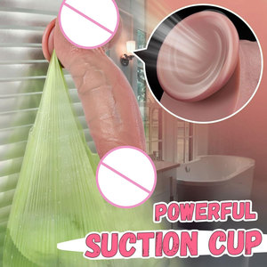 Vibrador de Silicona Realista para Hombres, Grande, Grueso, con Textura Suave, Impermeable, Reutilizable, Tono de Piel Europeo Americano, para Adultos - Product Image 4