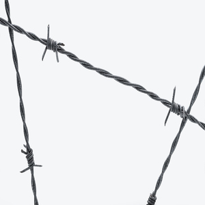 フィリピン剃刀Mメータータイプブラウン500m亜鉛メッキ鋼バーブワイヤー高張力重量保護 - Product Image 4