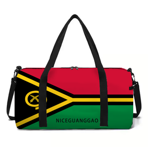 Bolsa de Deporte Personalizada al por Mayor, Bolsa de Viaje con la Bandera de las Islas Salomón para Hombre y <span class=keywords><strong>Mujer</strong></span>, Bolsa de Gimnasio Grande, Bolsa de Viaje Deportiva - Product Image 4