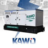KAWO 150KVA 1-Phasen-Dieselaggregat mit Motor, Geräuscharm, Automatischer Start, 50/60Hz ATS, für Krankenhausnutzung